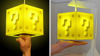 Touch Sensitive Coin Block Lamp Will Eventually Pay For Itself, Right?